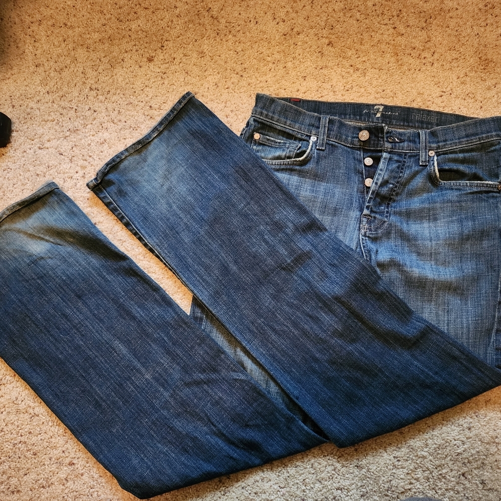 Mens 7 For All Mankind Jeans Size 31 relaxed